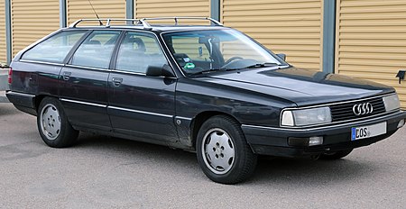 1990 Audi 100 Avant TDI front.jpg