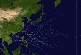 Imagine ilustrativă a sezonului uraganelor din 2006 în Oceanul Pacific de Nord-Vest