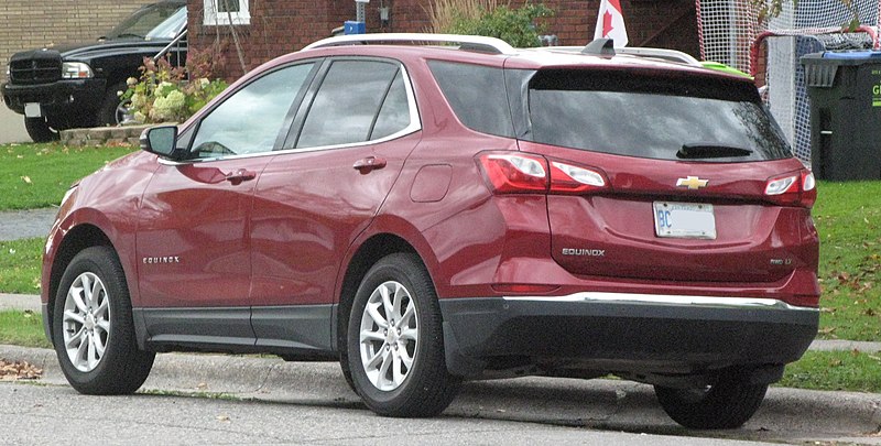 File:2018 Chevrolet Equinox LT, Rear Left, 10-09-2020.jpg