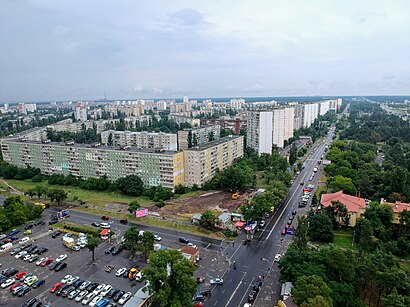 Як дістатися до вулиця Андрія Малишка 1 громадським транспортом - про місце