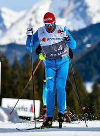 20190303 FIS NWSC Seefeld Men CC 50km Mass Start Andrey Melnichenko 850 7184 (cropped).jpg