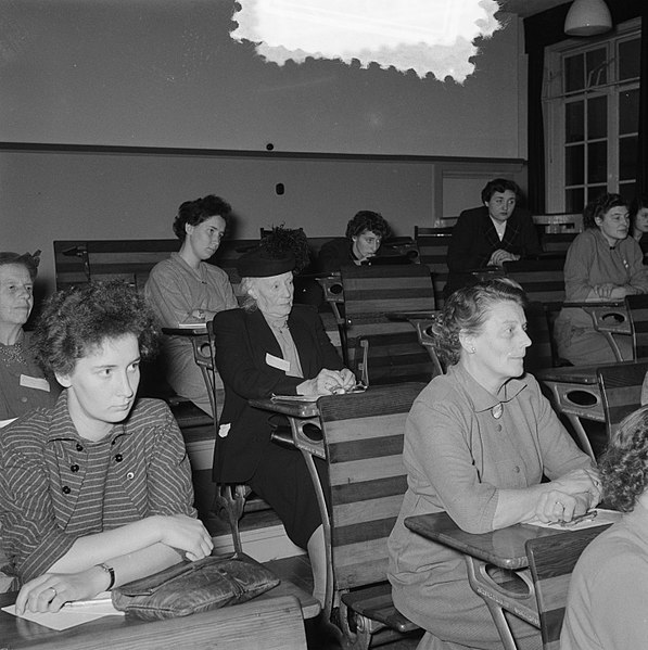 File:80 jaar bestaan Meisjes HBS Amsterdam, Bestanddeelnr 905-4587.jpg