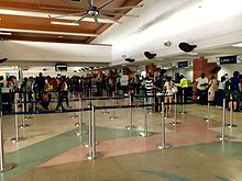 Check in and ticketing hall at San Andres Gustavo Rojas Pinilla International Airport (ADZ)