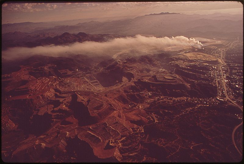 File:AERIAL VIEW OF MINING OPERATIONS - NARA - 543980.jpg