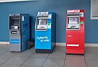 Čeština: Bankomaty ve spojovací chodbě mezi terminály na Letišti Václava Havla v Praze English: ATMs in the connecting corridor, Václav Havel Airport Prague.