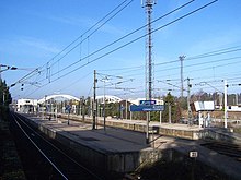 La gare d'Achères-Grand Cormier.