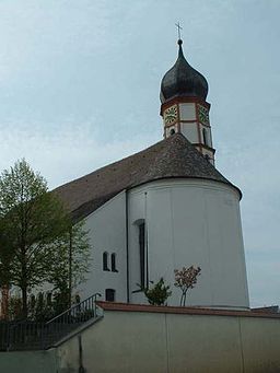Achstetten, church St Oswald