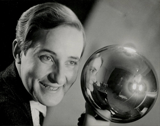 Aenne Biermann. Self-Portrait with Silver Ball. 1931