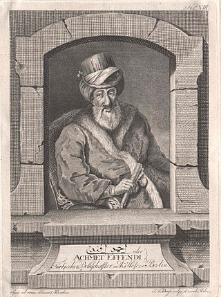 <span class="mw-page-title-main">Ahmed Resmî Efendi</span> Ottoman historian