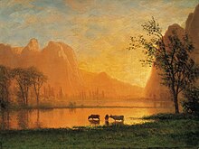 Sundown at Yosemite (ca. 1863), Museo Thyssen-Bornemisza, Madrid