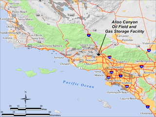 Aliso Canyon Oil Field Oil field in Los Angeles County, California