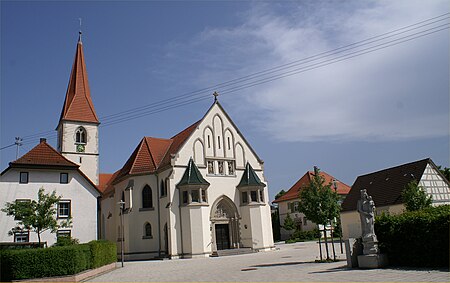 Allmendingen Kirche Maria Himmelfahrt