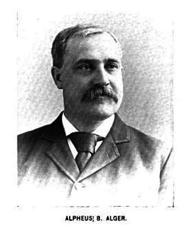 Alpheus B. Alger American politician