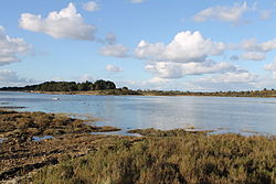 Anse de Mancel vue de la presqu'île de la Villeneuve