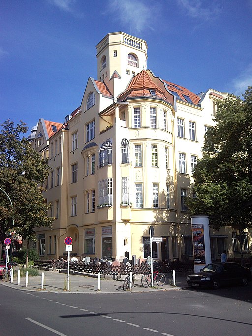 Ansicht Südwestkorso Ecke Görresstraße