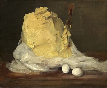 Motte de beurre (entre 1875 ha 1885), Washington, National Gallery of Art.