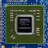 Nvidia GeForce Go 7300 GPU (GF-G07300TN-A3-3206)