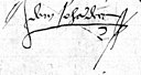 Assinatura de João de Eça