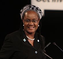 Athalia Molokomme, Jaksa agung untuk Botswana berbicara di Konferensi London pada Cyberspace, 2 November 2011 (dipotong).jpg