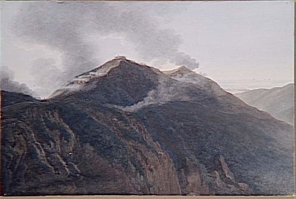 Attack on the redoubt of Monte-Legino by Giuseppe Pietro Bagetti (1764-1831)