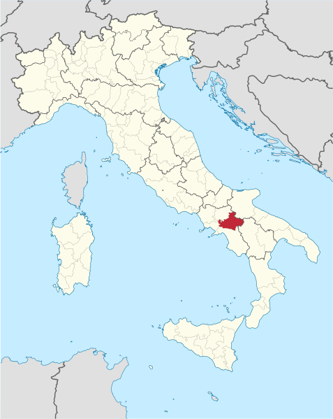 File:Avellino in Italy.svg