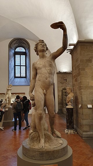 <i>Bacchus</i> (Jacopo Sansovino) Sculpture by Jacopo Sansovino