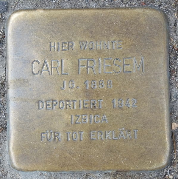 File:Bad Neuenahr Stolperstein Carl Friesem 2889.JPG