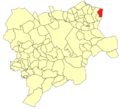 Розташування муніципалітету у провінції Альбасете