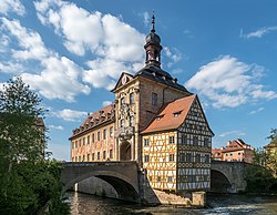 Old town hall (Altes Rathaus) in Bamberg