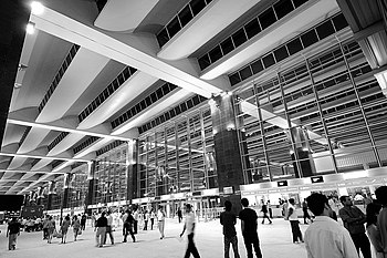 Best viewed large. The main terminal of the br...