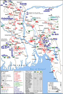 Deployment of troops in the eastern sector during the 1971 war Banoob71.PNG