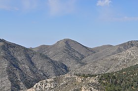 Vista desde el pico Bartlett.