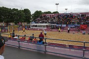 Deutsch: Beachhandball bei den Olympischen Jugendspielen 2018; Tag 5, 10. November 2018; Jungen, Hauptrunde - Thailand-Argentinien 2:1 English: Beach handball at the 2018 Summer Youth Olympics at 11 October 2018 – Boys Main Round – Thailand-Argentina 2:1