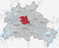 Bezirk Mitte (regio Berolinensis): situs