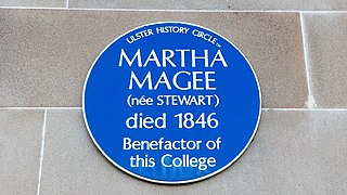 <span class="mw-page-title-main">Martha Magee</span> Irish philanthropist and co-founder of Magee College