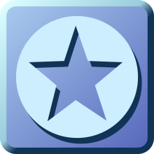 Blue star boxed.svg