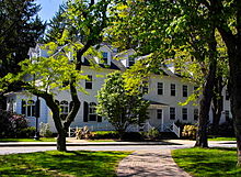 Bradley House is home to several faculty offices. Bradleyhouse2.jpg