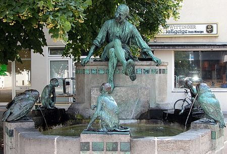 Braunschweig Brunswick Eulenspiegel Brunnen (nah) (2006)