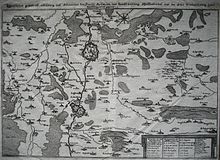 Historische Karte von Braunschweig und Umgebung
