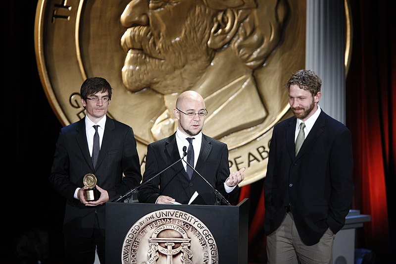 File:Bryan Konietzko and the crew of Avatar- The Last Airbender at the 68th Annual Peabody Awards.jpg