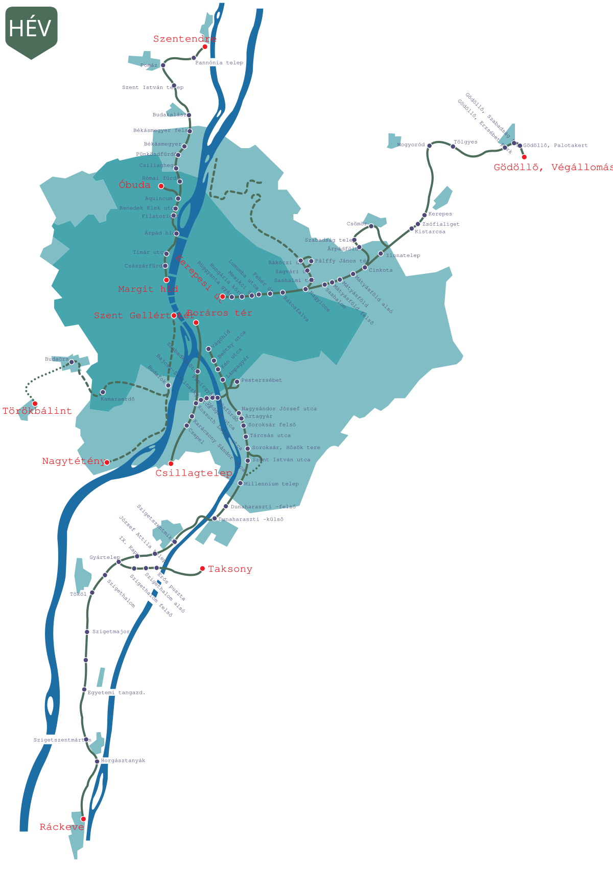 hév térkép budapest File:Budapest hév térkép.svg   Wikimedia Commons