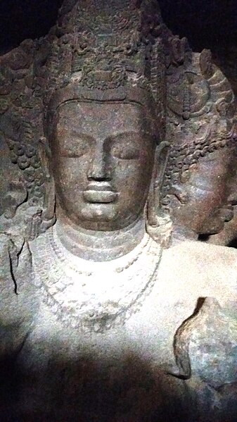 File:Buddha in Meditation in Elephanta Caves.jpg