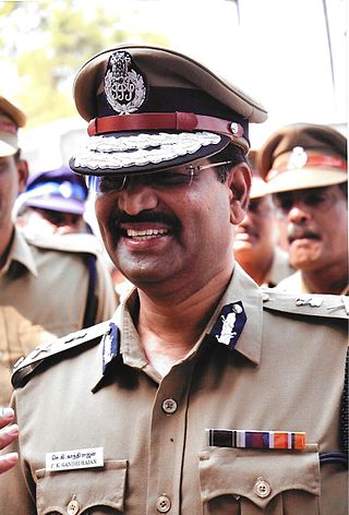 <span class="mw-page-title-main">C. K. Gandhirajan</span> Indian police officer