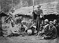 Eine Gruppe von Karo-Batak