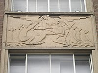 Reliëf Caerus (1954), Deventer