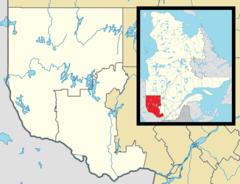 Rivière à la Loutre (Témiscamingue) is located in Western Quebec