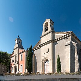 Gemeentehuis en protestantse tempel