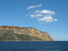 Le cap Canaille, en Provence. (définition réelle 2 688 × 2 000)