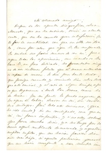 Carta de Rosalía de Castro