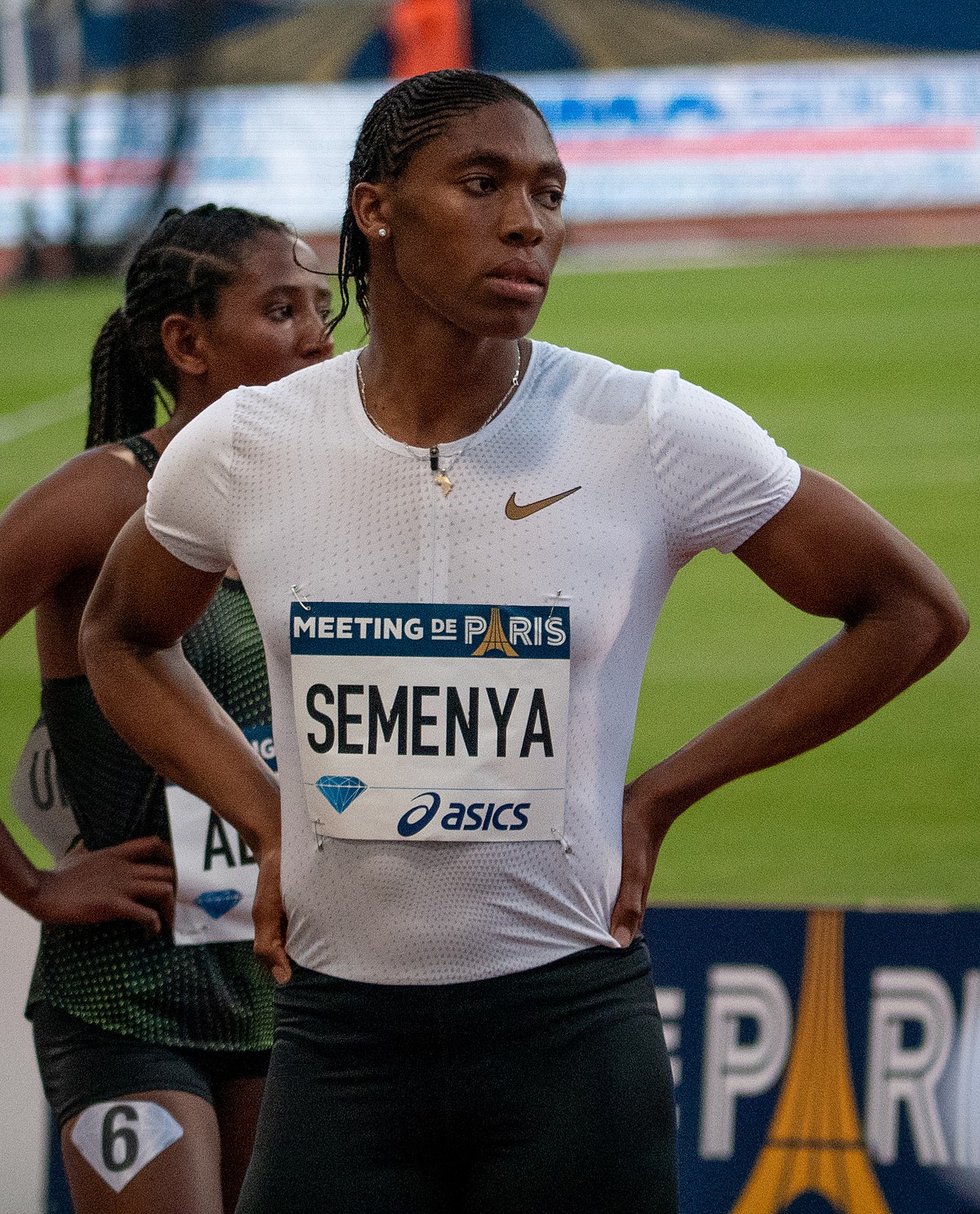 Mokgadi Caster Semenya OIB (born 7 January 1991) is a South African middle-distance runner and winner of two Olympic gold medals[4] and three 
